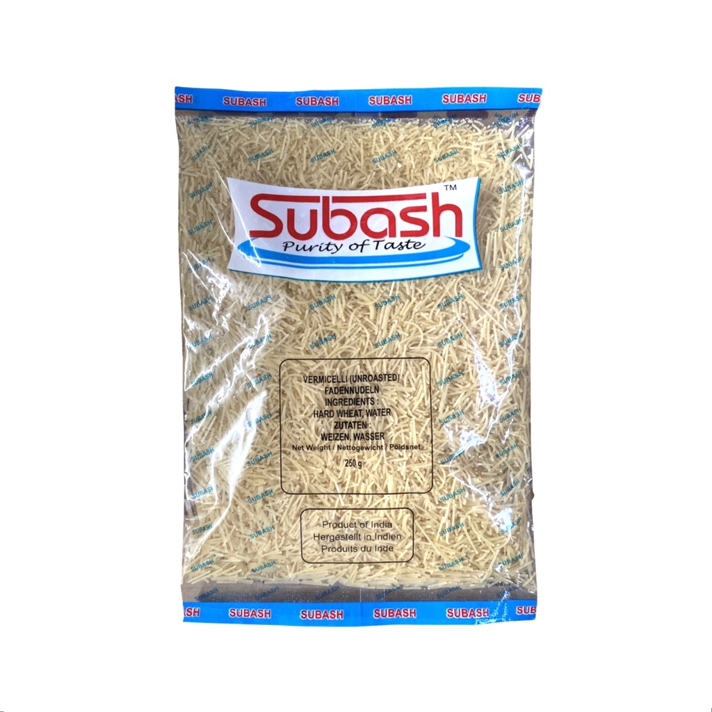 Subash Vermicelli Unroasted 48 x 250 g