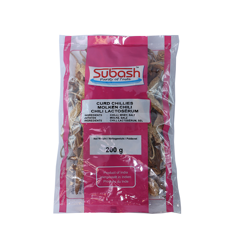 Subash White Chillies 50 x 200 g