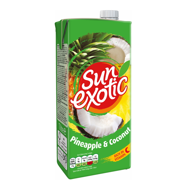 Sun Exotic Pine. Coconut 12 x 1 L