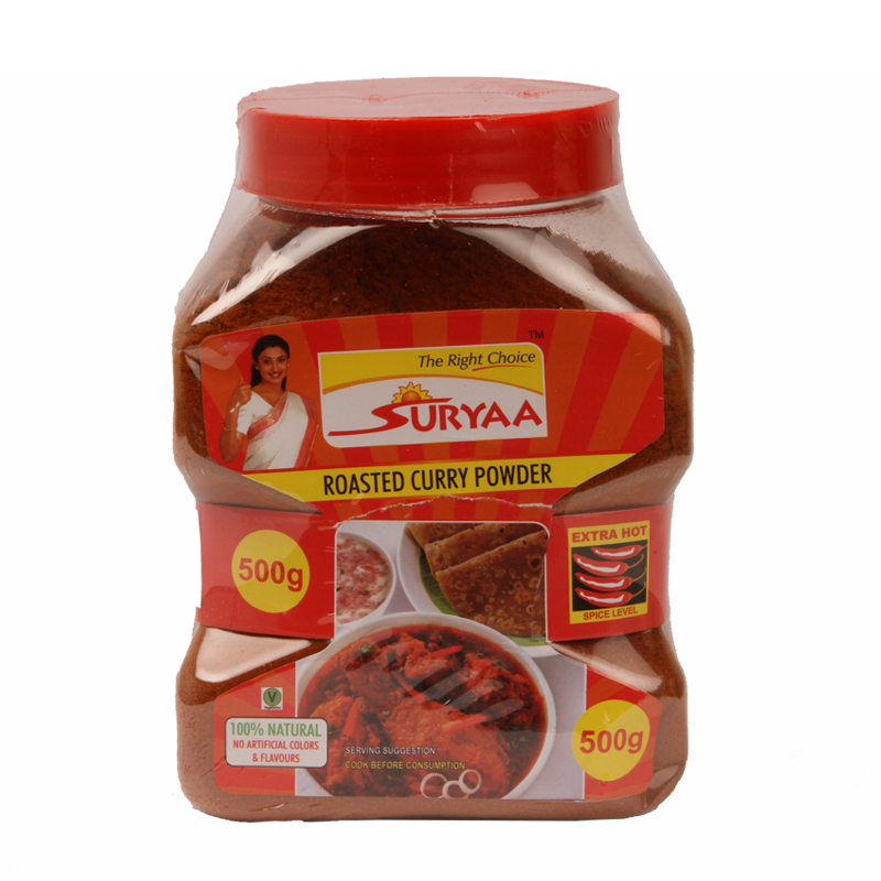 Suryaa Jaffna Curry Extra Hot 25 x 500 g