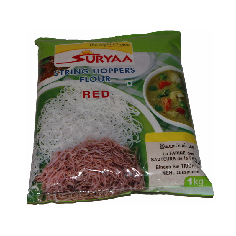 Suryaa String Hopper Flour Red 20 x 1 kg