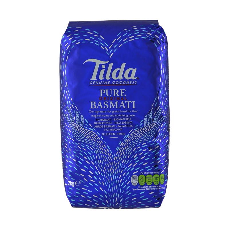 Tilda Basmati Rice 4 x 2 kg