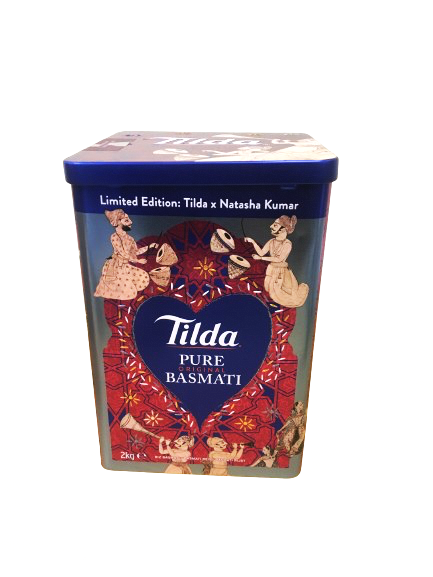 Tilda Basmati Rice Tin 4 x 2 kg