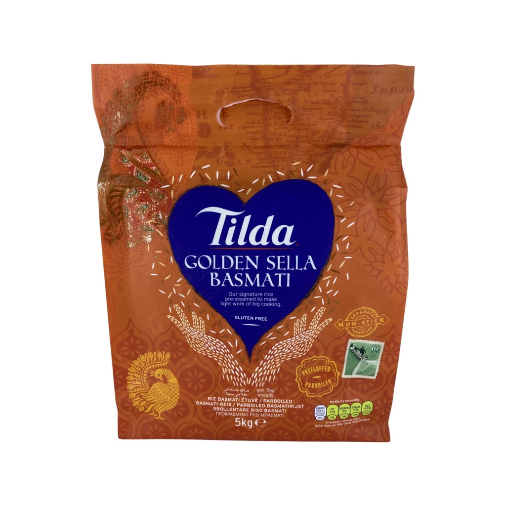 Tilda Golden Sella Basmati Rice 1 x 5 kg