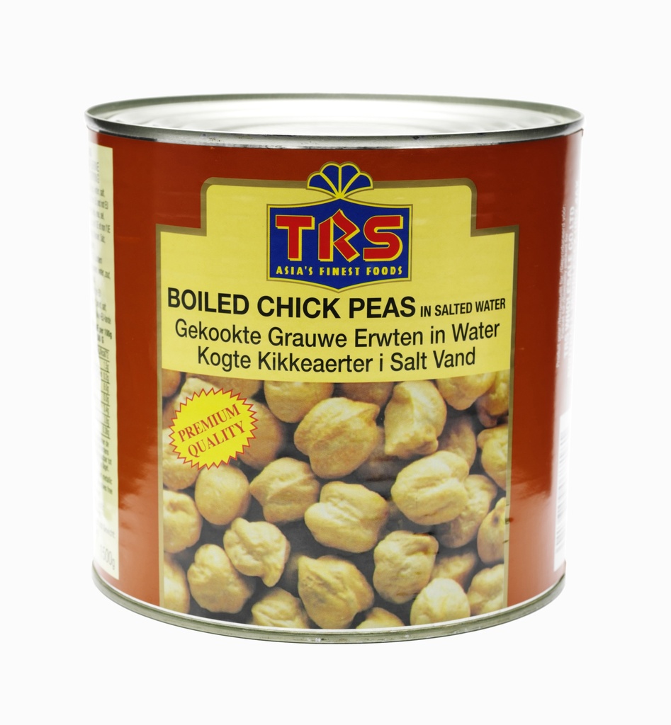 TRS Canned Chick Peas Boiled 6 x 2.5 kg