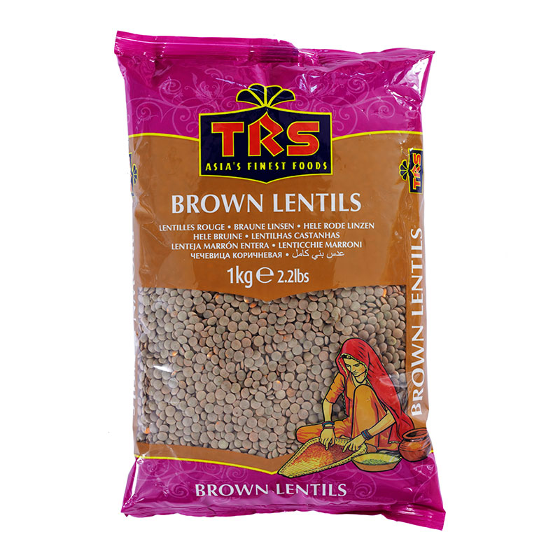 TRS Lentils Brown Whole 10 x 1 kg