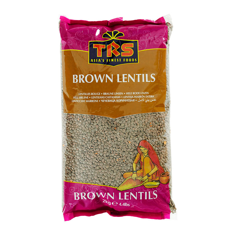 TRS Lentils Brown Whole 6 x 2 kg