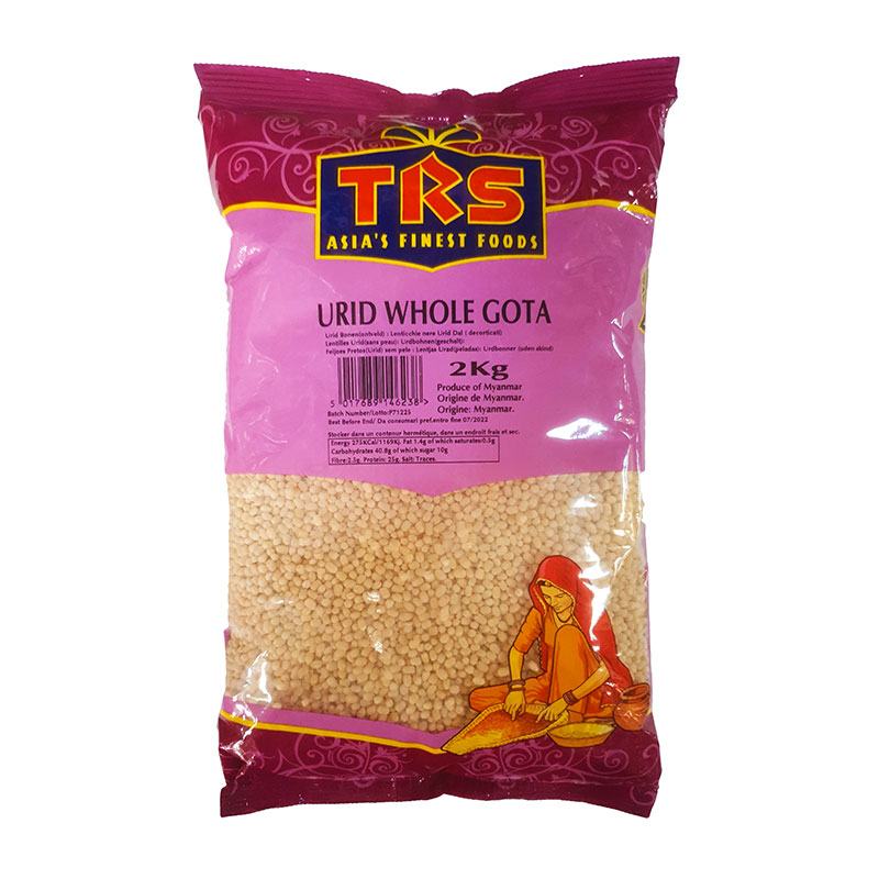 TRS Urid Whole Gota 6 x 2 kg