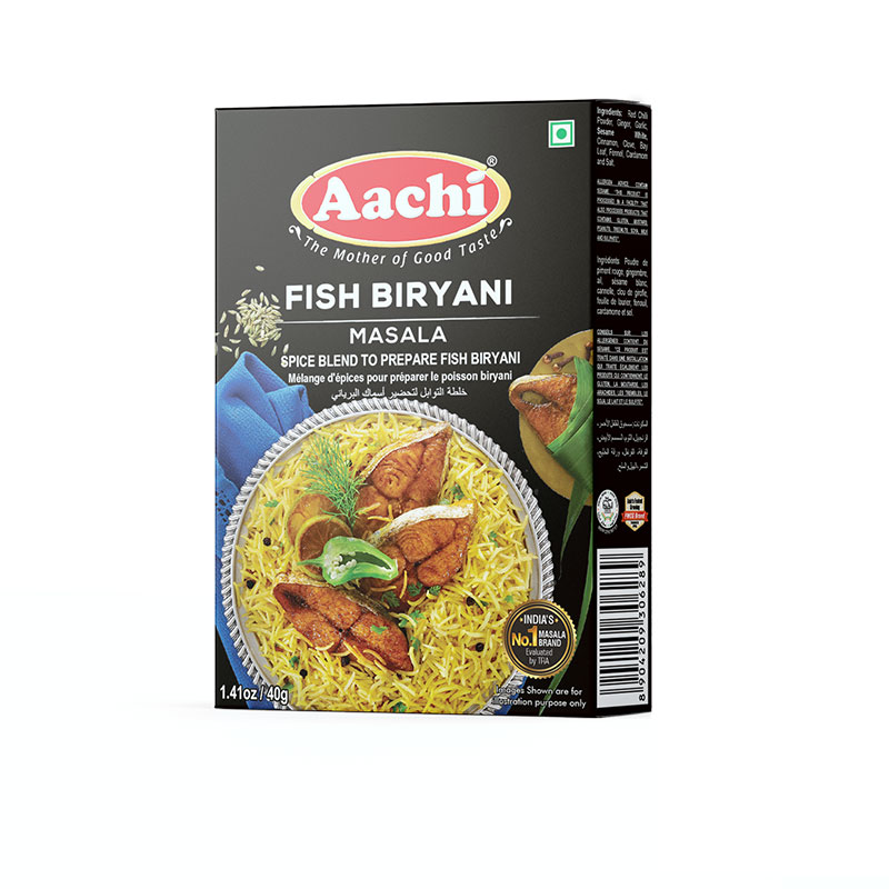 Aachi Fish Briyani 10 x 40 g