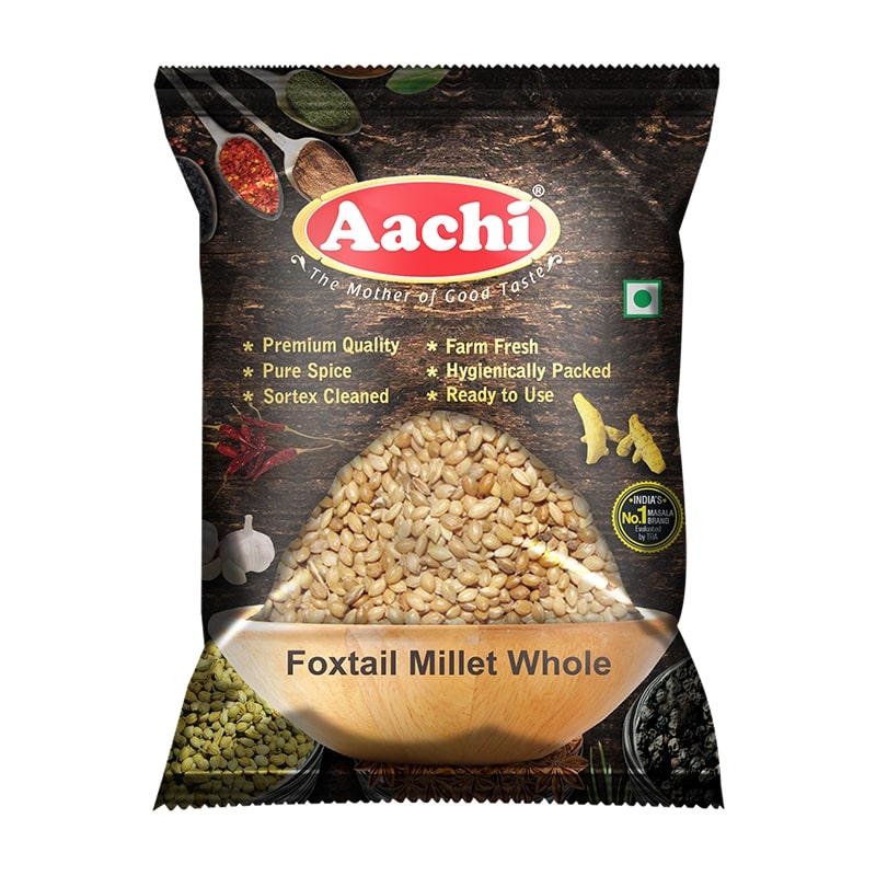 Aachi Foxtail Millet Whole 10 x 1 kg