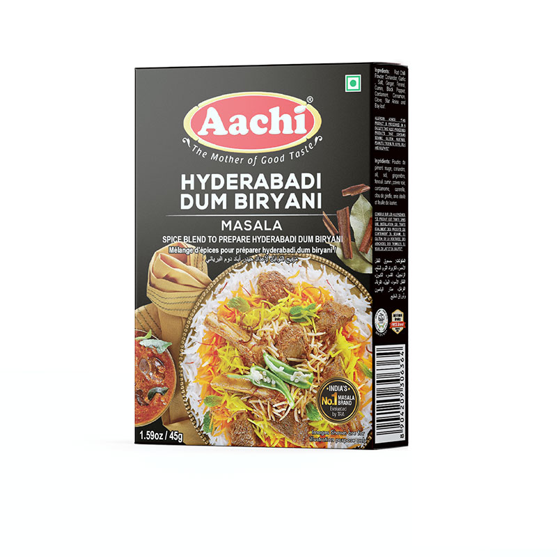 Aachi Hyderabady Dum Biryani Masala 10 x 45 g