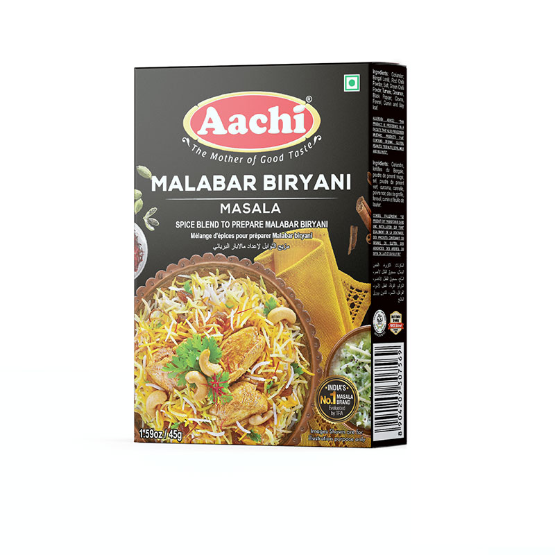 Aachi Malabar Chicken Biryani Masala 10 x 45 g