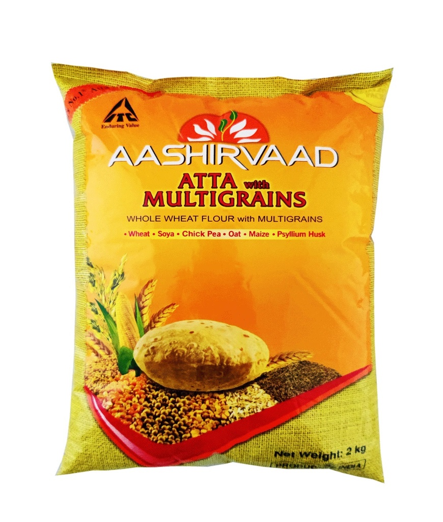 Aashirvaad Atta Flour  MultiGrains 10 x 2 kg