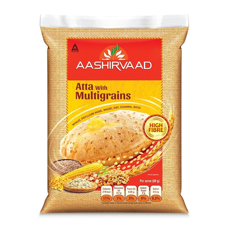 Aashirvaad Atta Flour Multigrains 20 x 1 kg