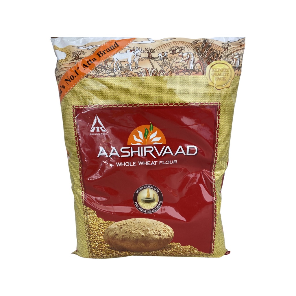 Aashirwad Atta Flour 4 x 5 kg