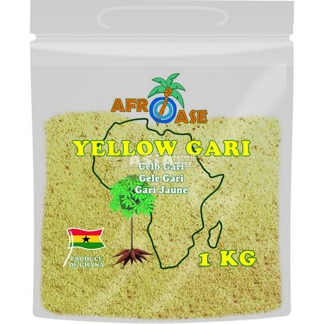 Afroase Yellow Gari 12 x 1 Kg