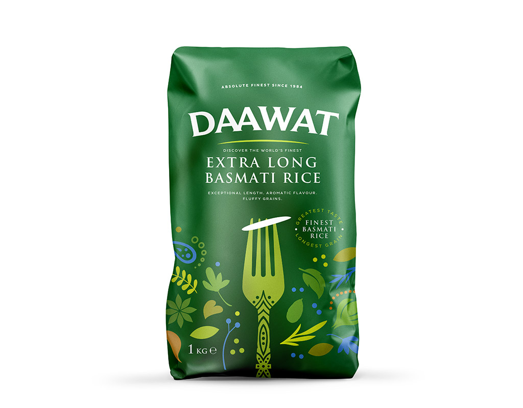 Daawat Extra Long Basmati Rice 1 x 5 kg