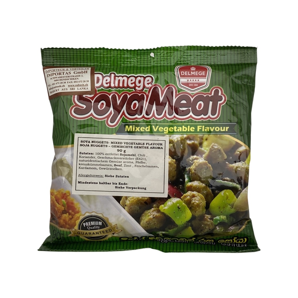 Delmege Soya Nuggets Mixed Vege Flavor 50 x 90 g