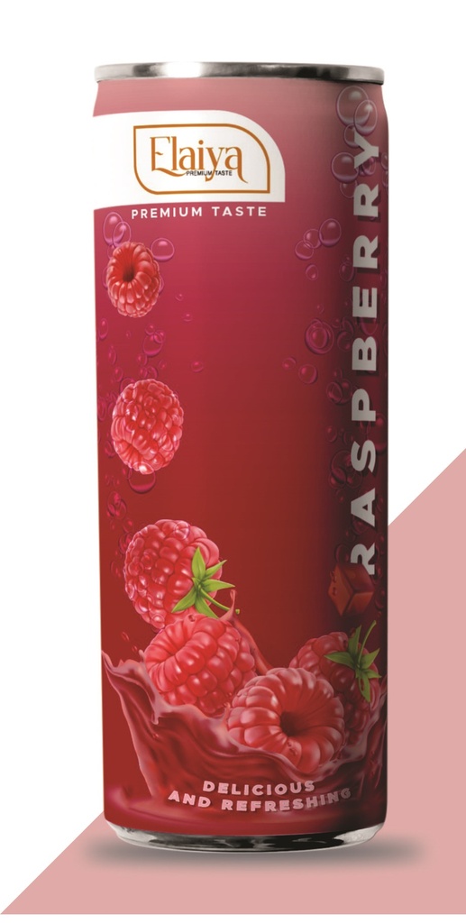 Elaiya Sparkling Raspberry Juice  24 x 250 ml