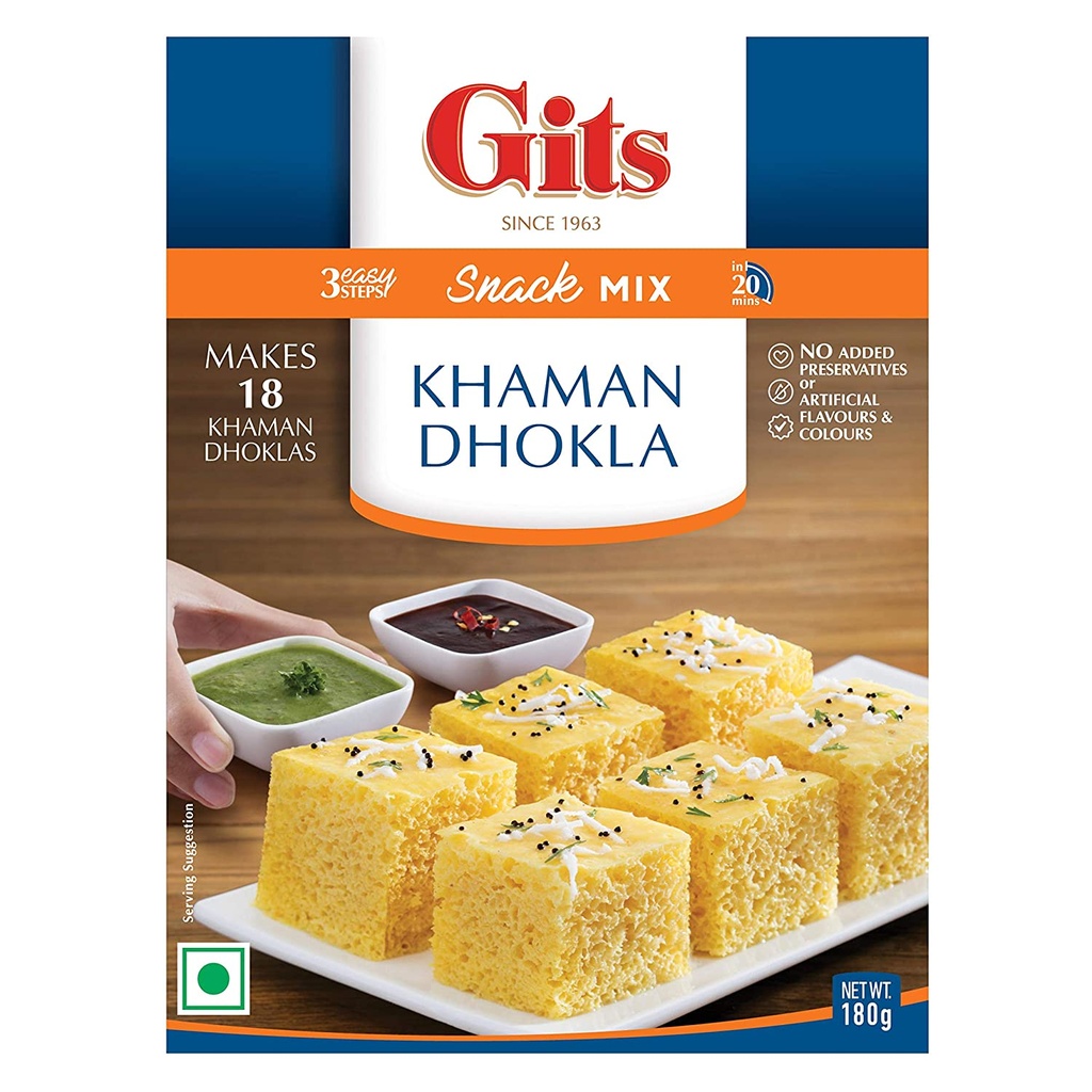 Gits Khaman Dhokla Mix 10 x 180 g