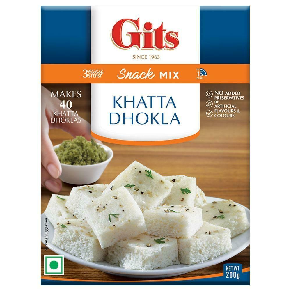 Gits Khatta Dhokla Mix 10 x 200 g