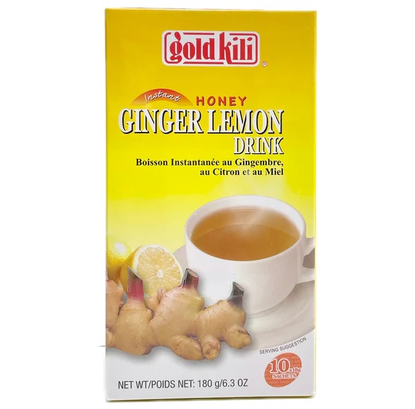 Gold Kili Instant Ginger Lemon 24 x 180 g