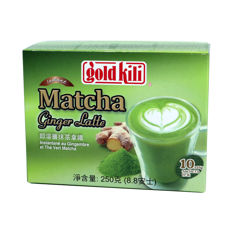 Gold Kili Instant Matcha Ginger Latte 24 x 250 g