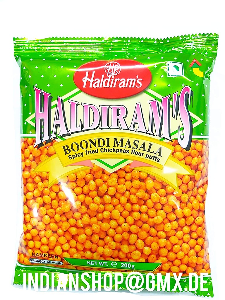 Haldiram Boondi Masala 10 x 200 g