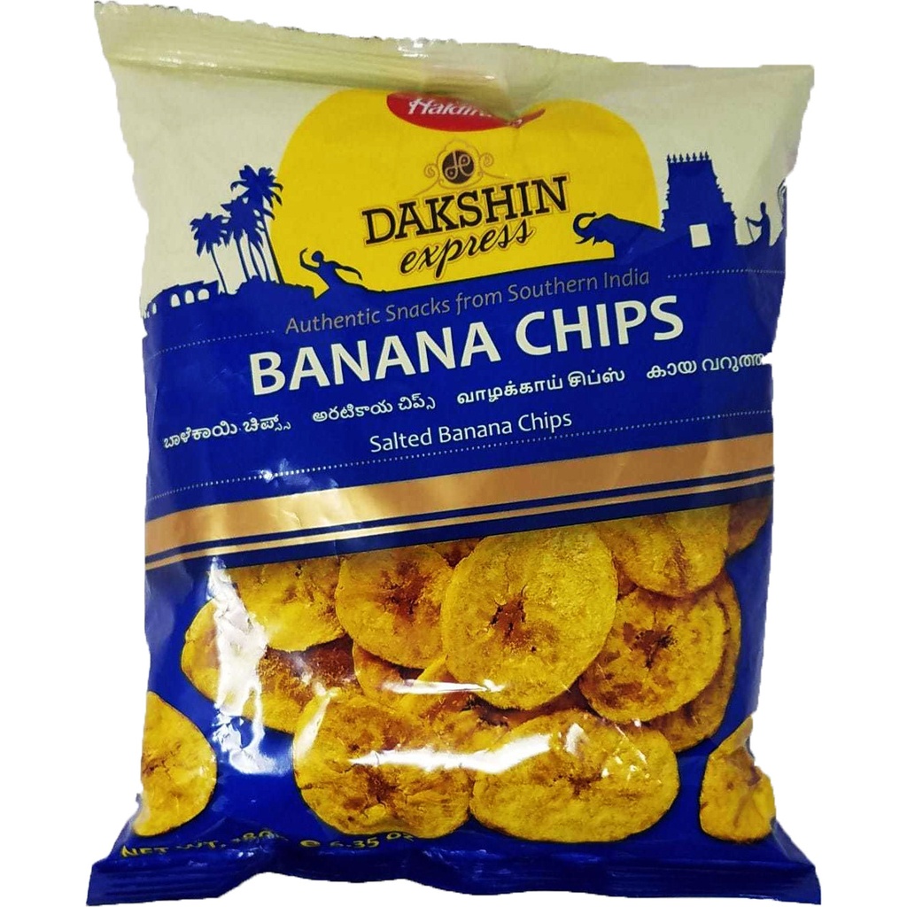 Haldiram Dakshin Banana chips salted 10 x 180 g 