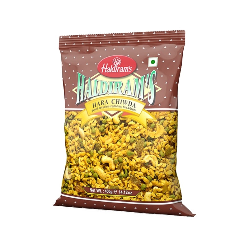 Haldiram Hara Chiwda Mix 10 x 200 g