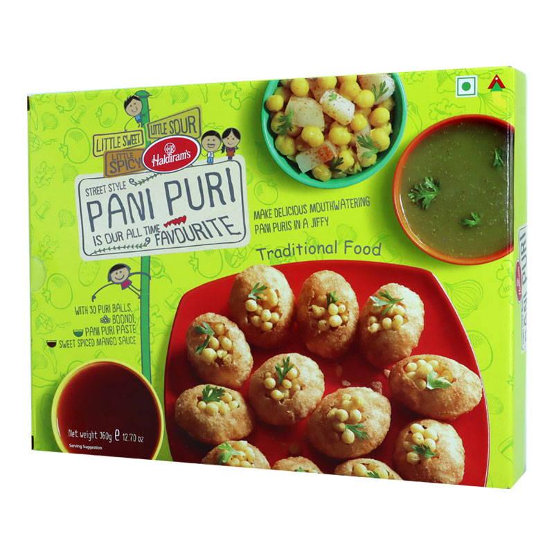 Haldiram Pani Puri 12 x 360 g