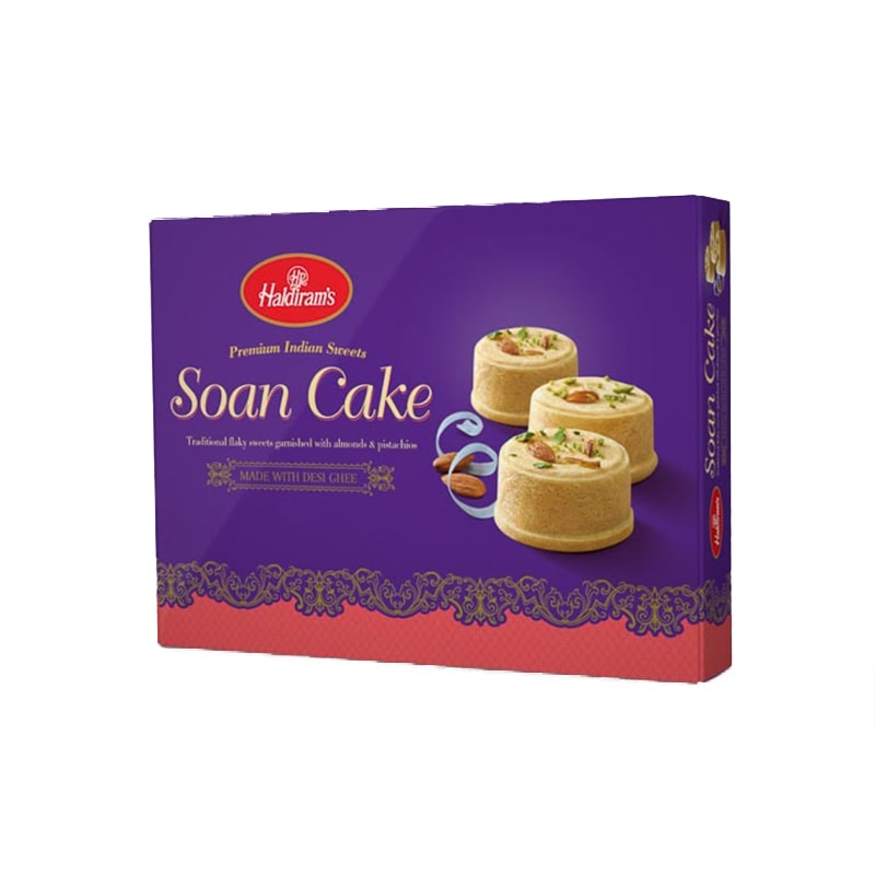 Haldiram Soan Cake 10 x 250 g