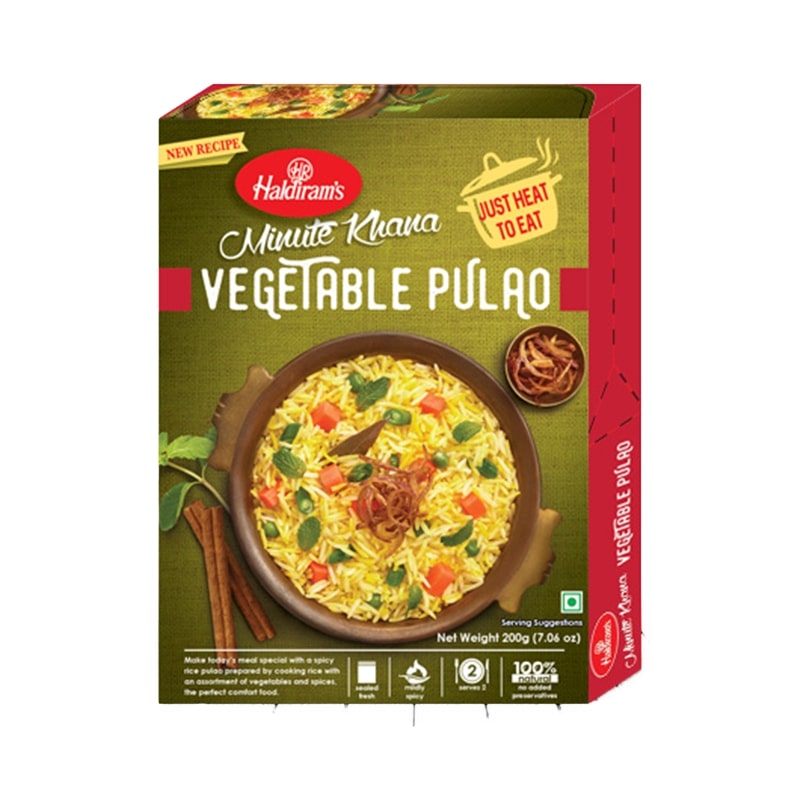 Haldiram Vegetable Pulao 10 x 200 g