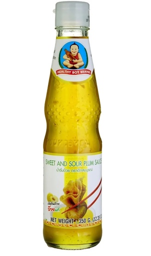 [2505] Healthy Boy Sweet & Sour Plum Sauce 12 x 370 g