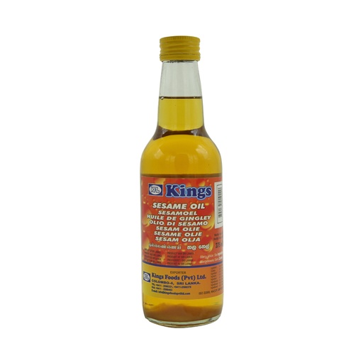 [4645] Kings Sesame Oil 24 x 375 ml