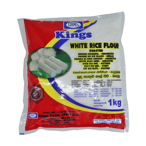 [1064] Kings White Rice Flour 20 x 1 kg