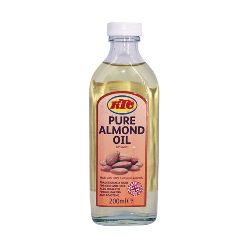 [7072] KTC Almond Oil 12 x 200 ml