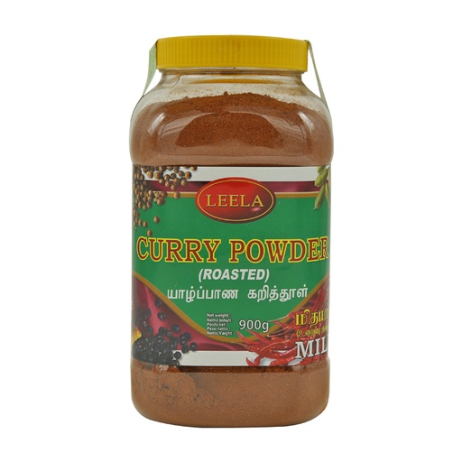 [7522] Leela Jaffna Curry Powder- Mild 16 x 900 g