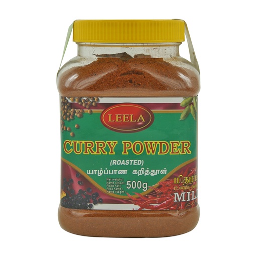 [7521] Leela Jaffna Curry Powder-Mild 32 x 500 g