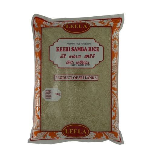 [7634] Leela Keeri Samba Rice 5 x 5 kg