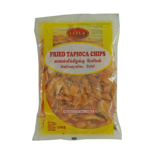 [7730] Leela Tapioca Chips 30 x 150 g