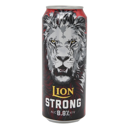 [1393] Lion Beer Strong Can 24 x 500 ml