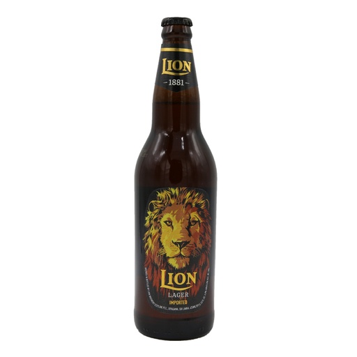 [1378] Lion Lager Beer Bottle 12 x 625 ml