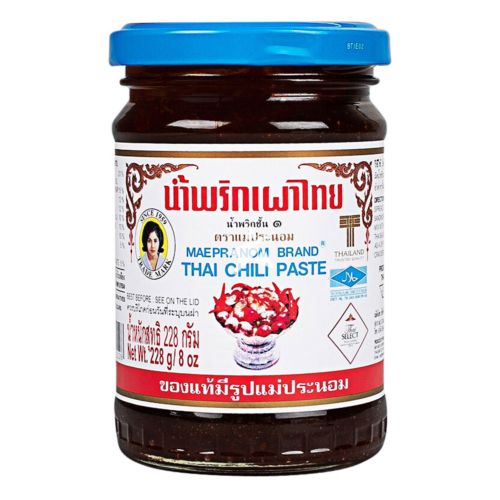 [12180] Mae Pranom Thai Chilipaste In Oel Mit Shrimp 24 x 228 g