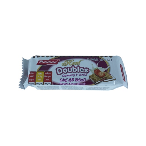 [7188] Maliban Double Cream Str Vanila 50 x 110 g