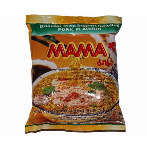 [1466] Mama Instant Noodle Pork 30 x 60 g