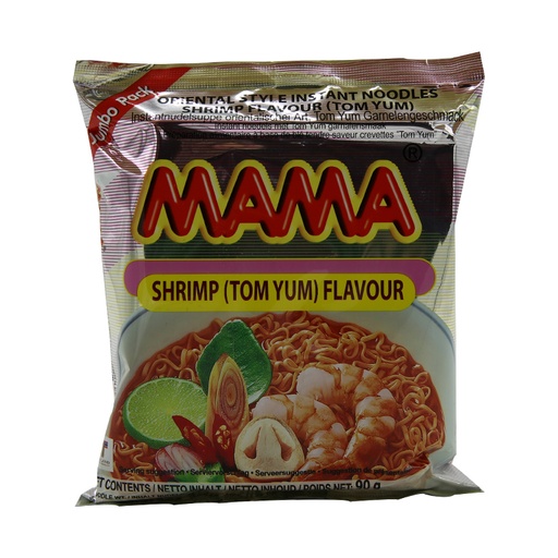 [2570] Mama Instant Noodle Shrimp Big 20 x 90 g