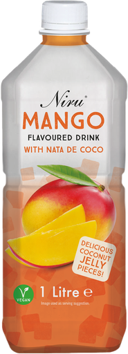 [14051] Niru Nata De Coco - Mango 6 x 1 L