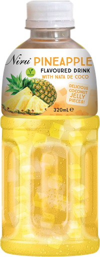 [14049] Niru Nata De Coco - Pineapple 12 x 320 ml