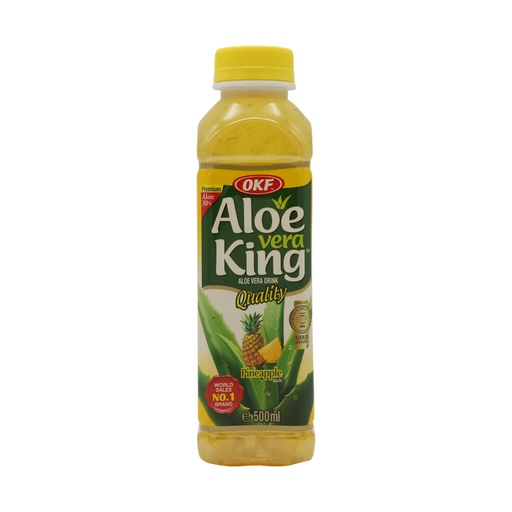 [7302] OKF Aloe Vera Drink Pineapple 20 x 500 ml